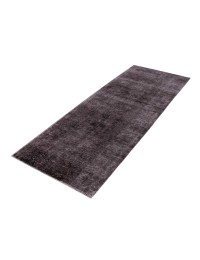 Black Persia Persian Vintage Carpet  260 x 80 cm