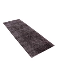 Black Persia Persian Vintage Carpet  260 x 80 cm