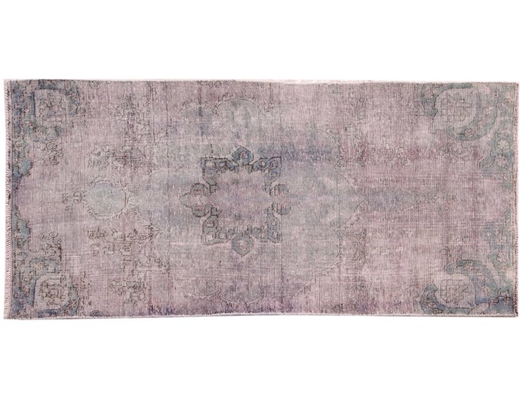 Verde Persa Alfombra persa vintage  227 x 115 cm