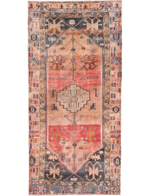 Beige Persia Retro Rug 253 x 126 cm
