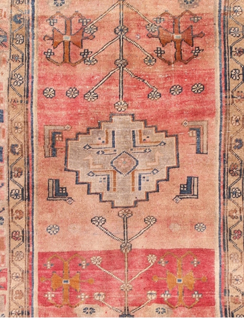 Beige Persia Retro Rug 253 x 126 cm - view 3