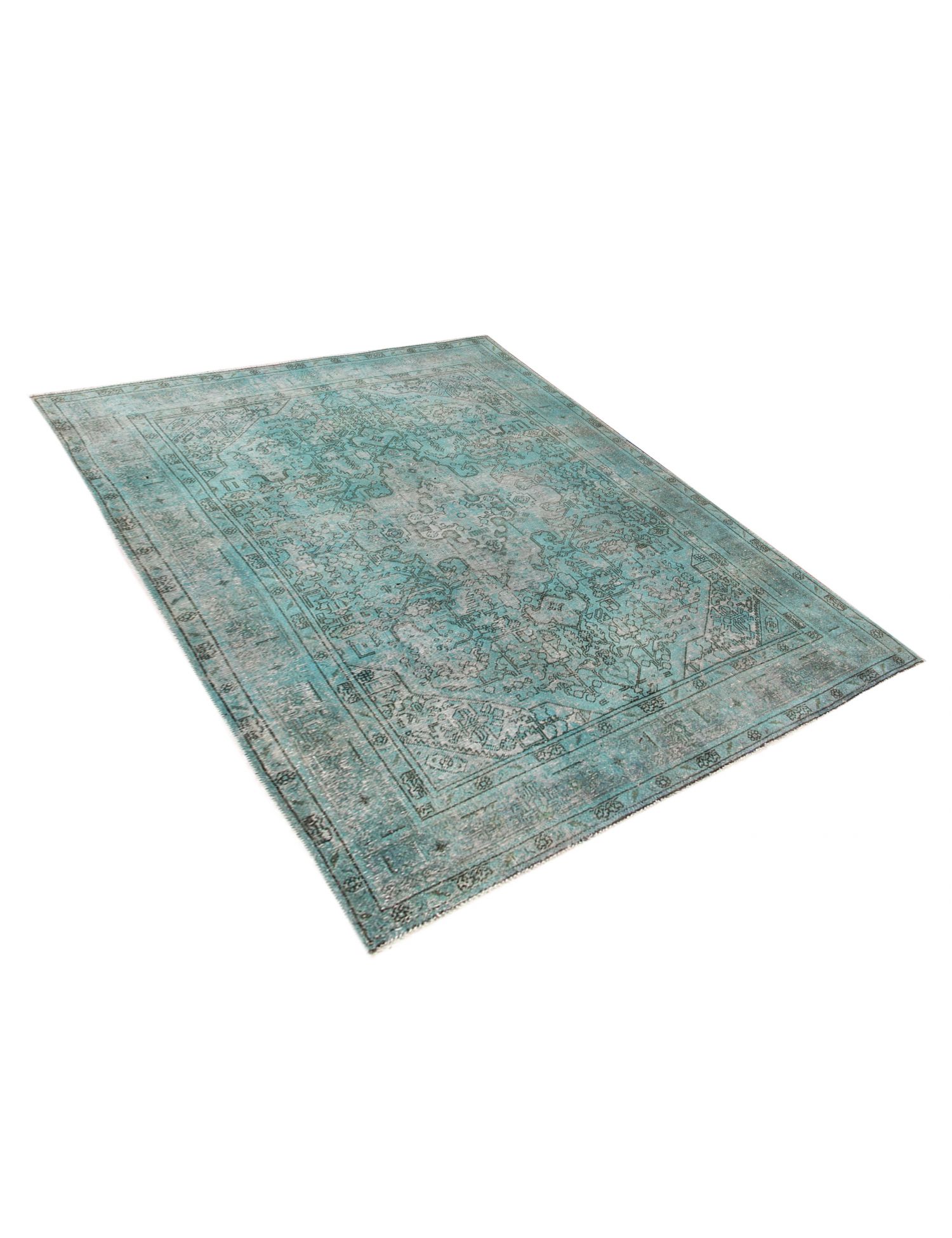Persischer Vintage Teppich  grün <br/>285 x 190 cm