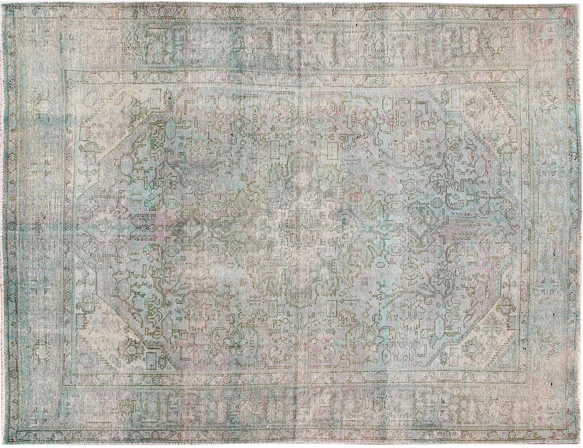 Perzisch Vintage Tapijt  groen <br/>293 x 200 cm