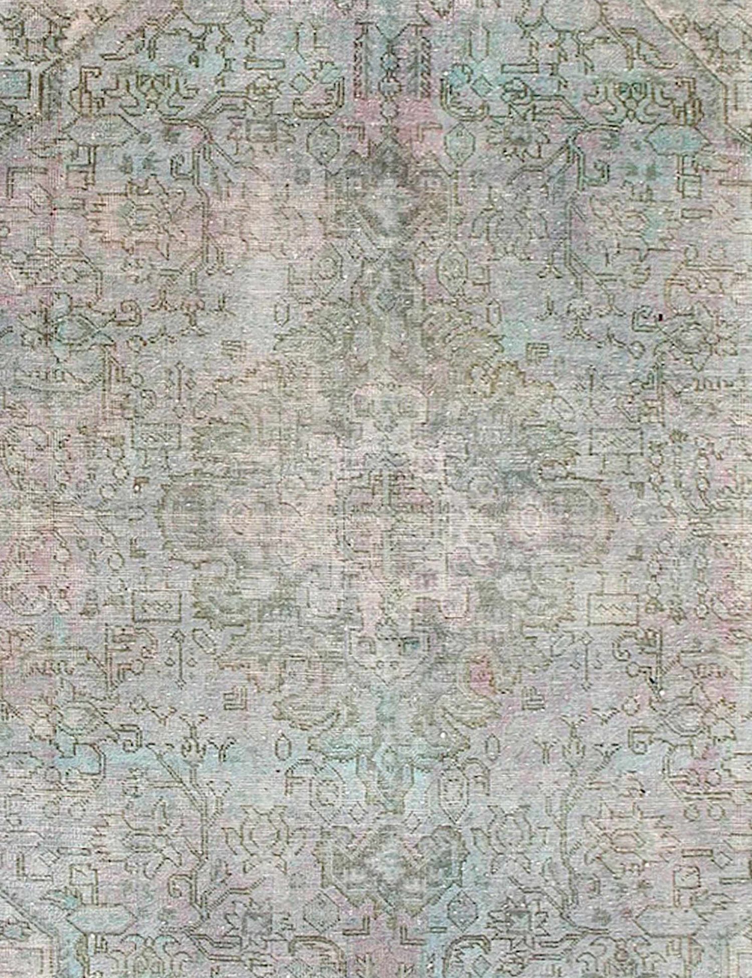 Tapis Persan vintage  vert <br/>293 x 200 cm