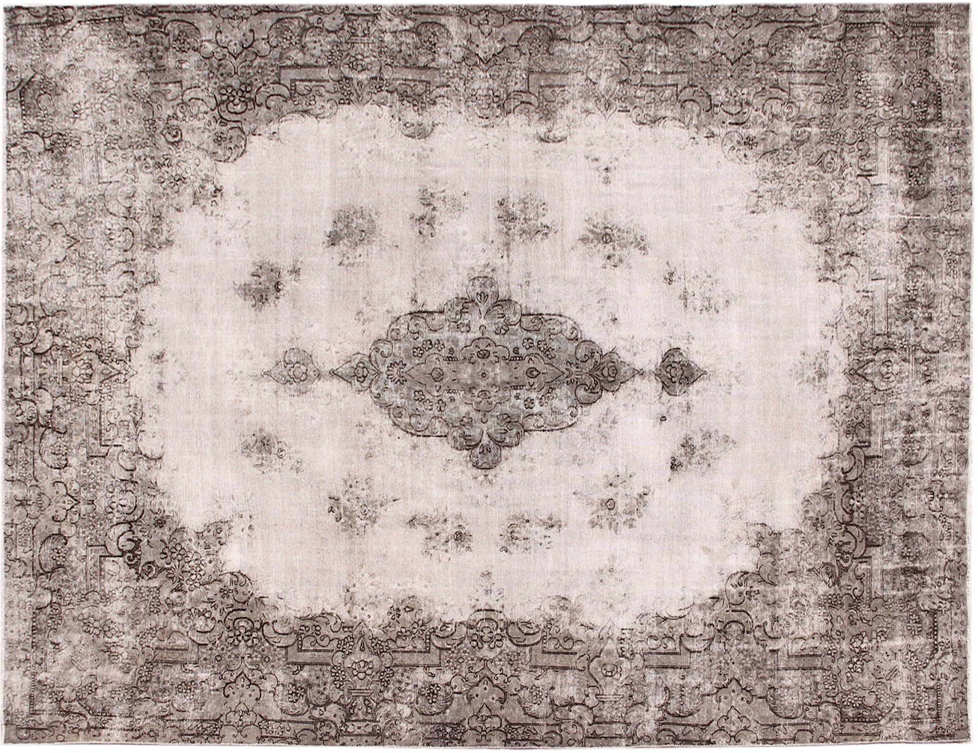 Persisk Vintagetæppe  grå <br/>450 x 285 cm