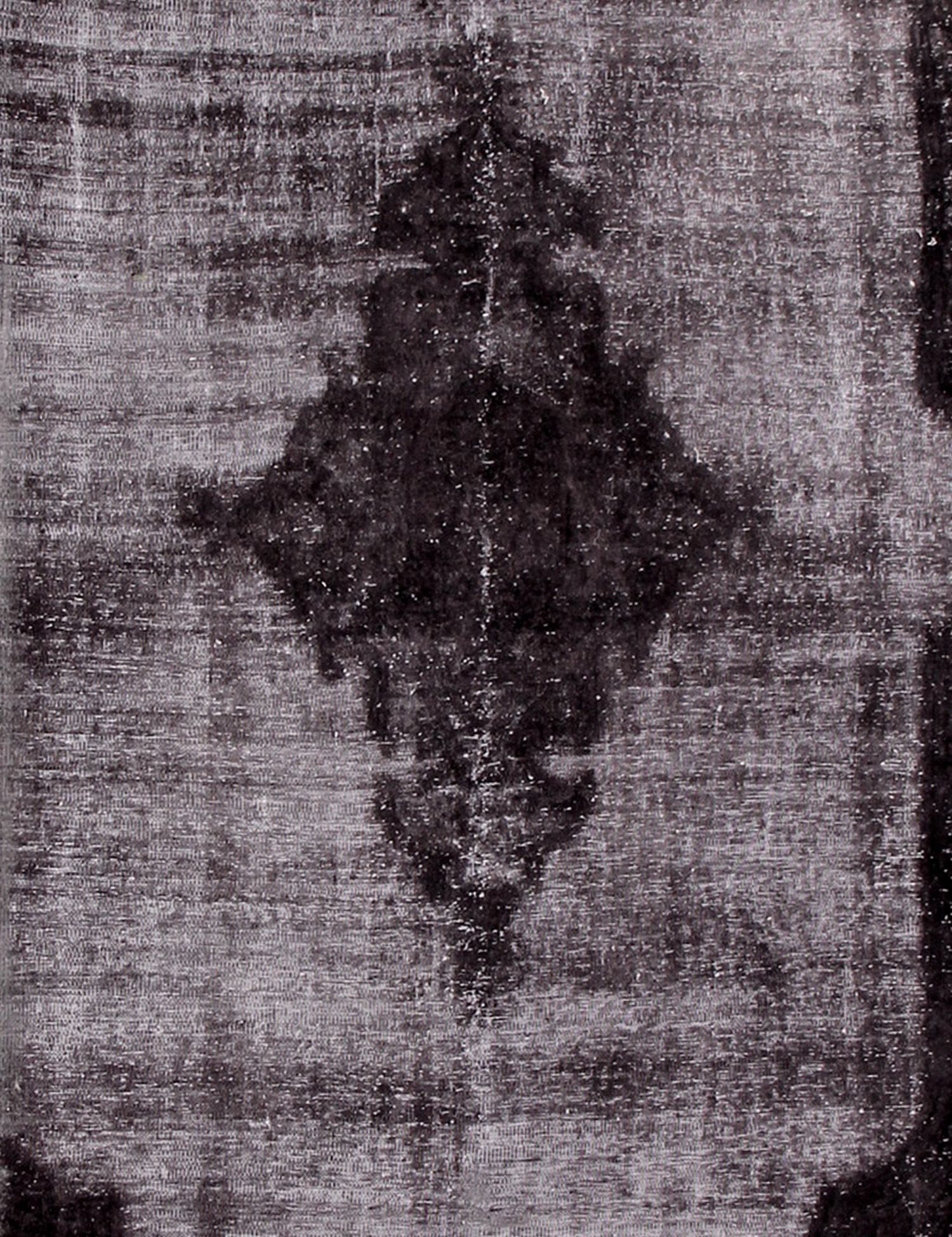 Tapis Persan vintage  noir <br/>206 x 206 cm