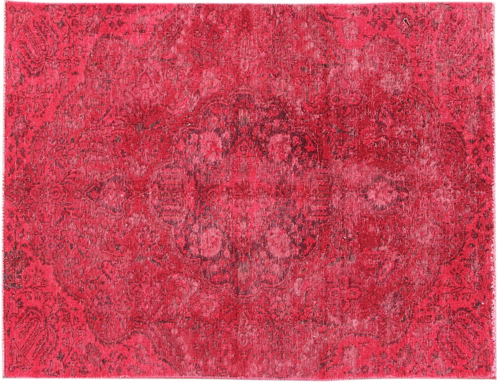 Persischer Vintage Teppich  rot <br/>253 x 140 cm