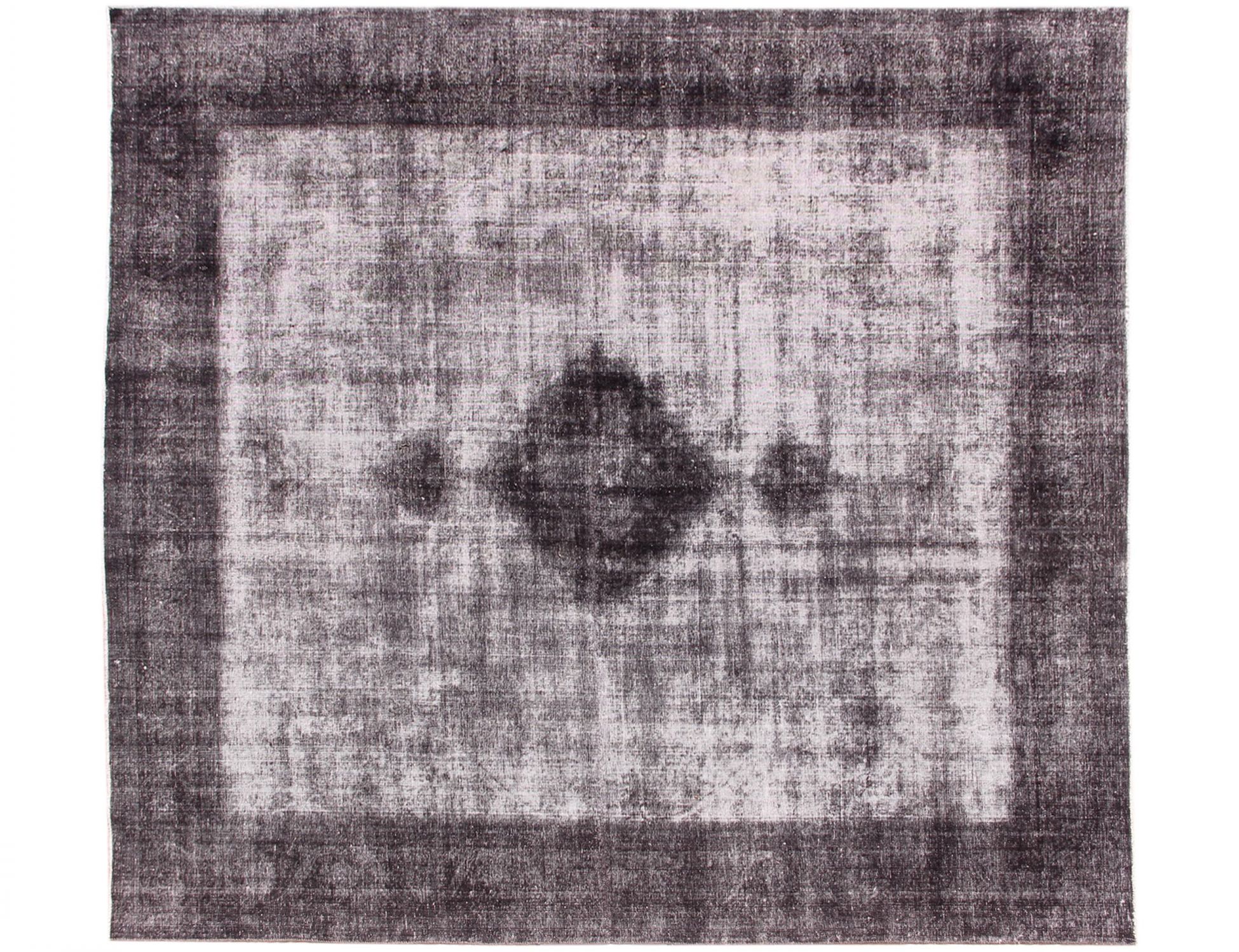 Tappeto vintage persiano  nero <br/>380 x 335 cm