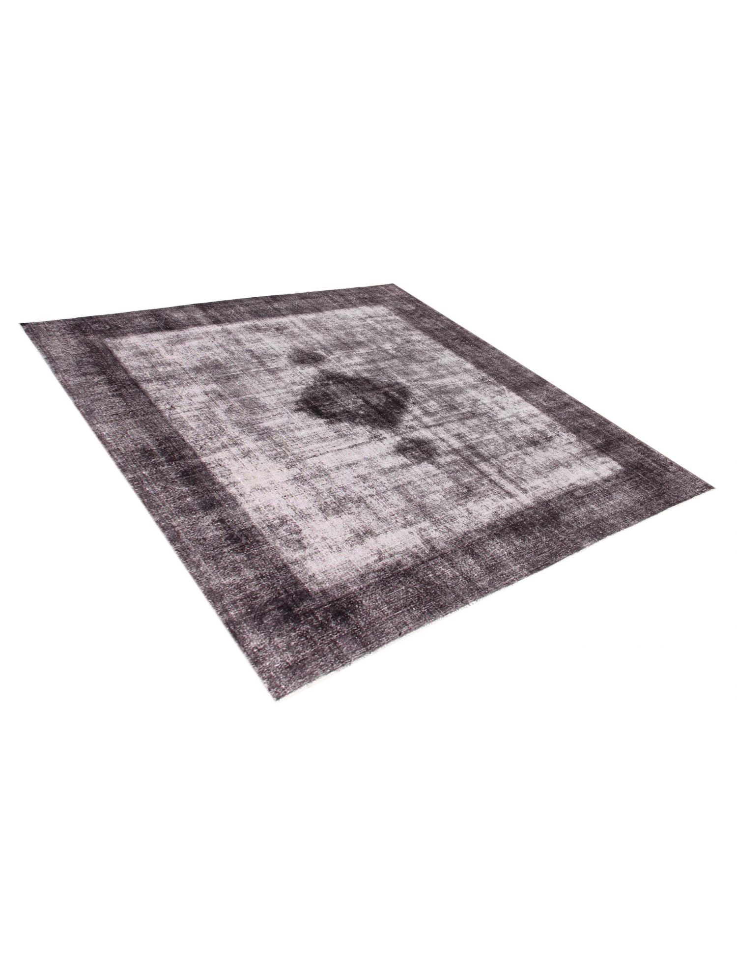 Persischer Vintage Teppich  schwarz <br/>380 x 335 cm