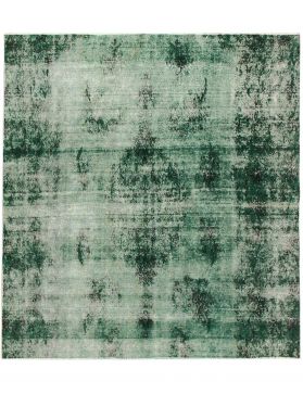 Persischer Vintage Teppich 235 x 250 grün