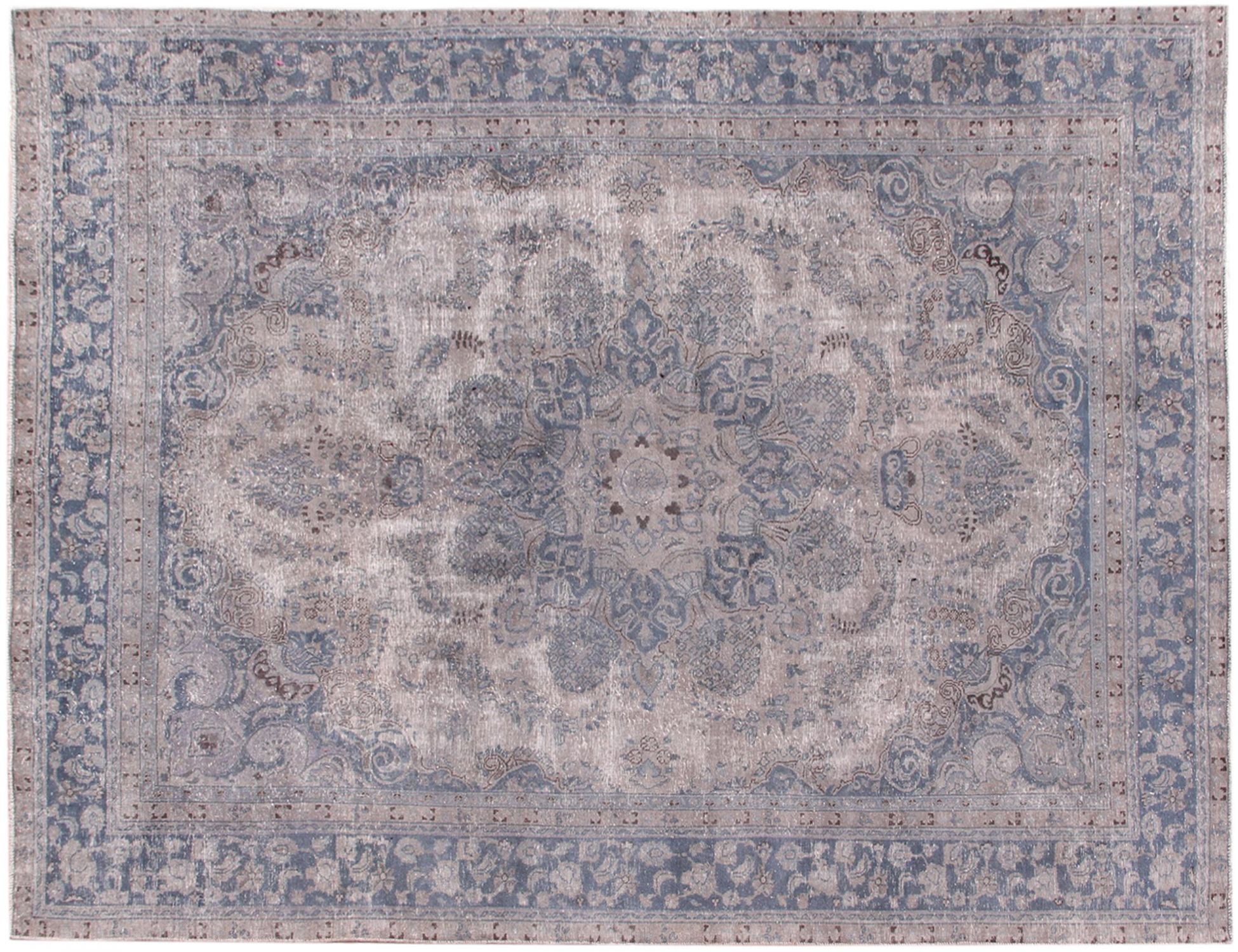Persisk Vintagetæppe  grå <br/>365 x 280 cm