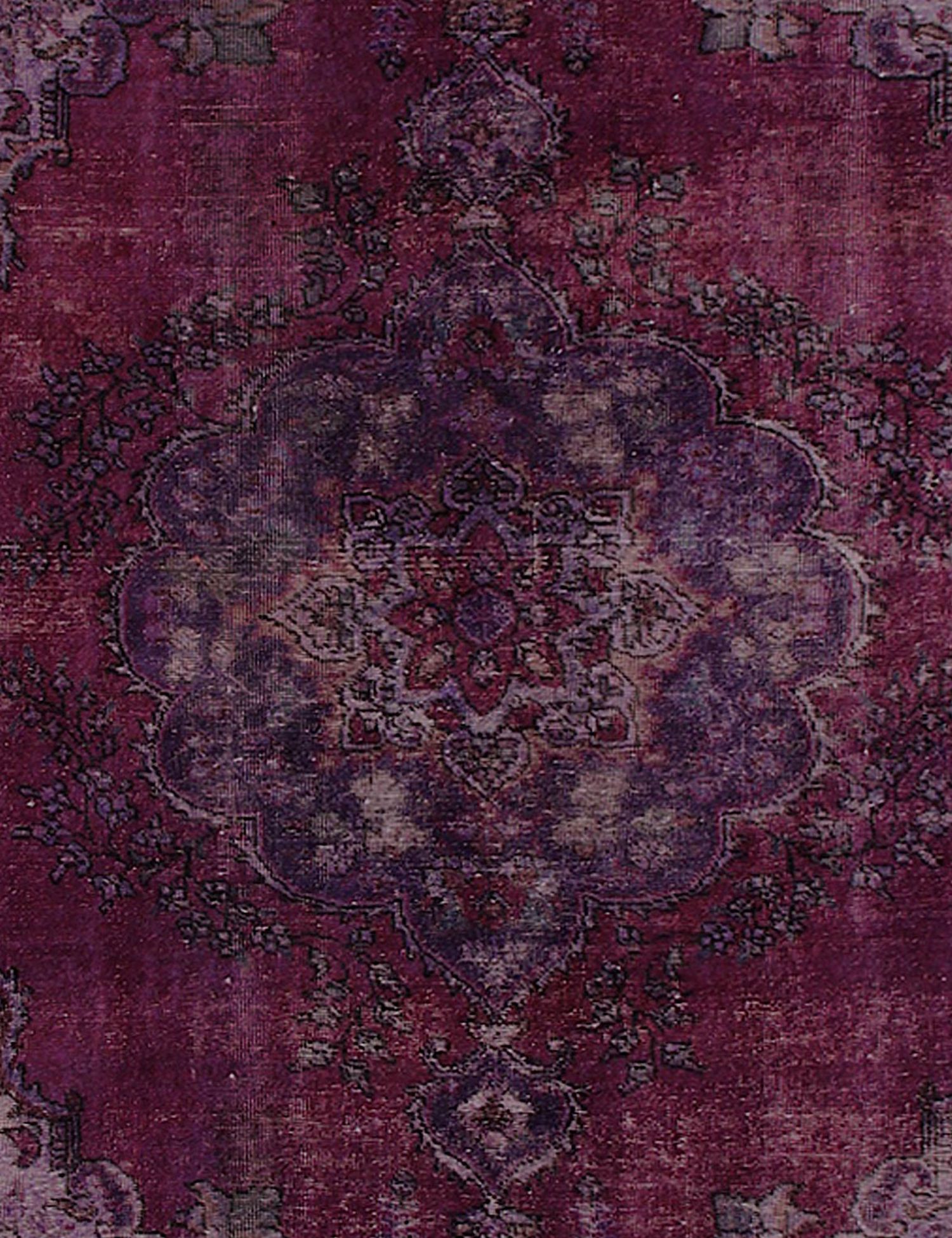 Alfombra persa vintage  púrpura <br/>255 x 185 cm