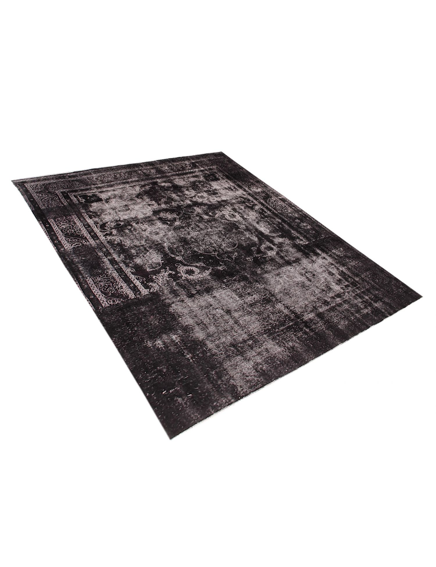 Persischer Vintage Teppich  schwarz <br/>383 x 285 cm