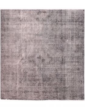 Persischer Vintage Teppich 175 x 165 grau