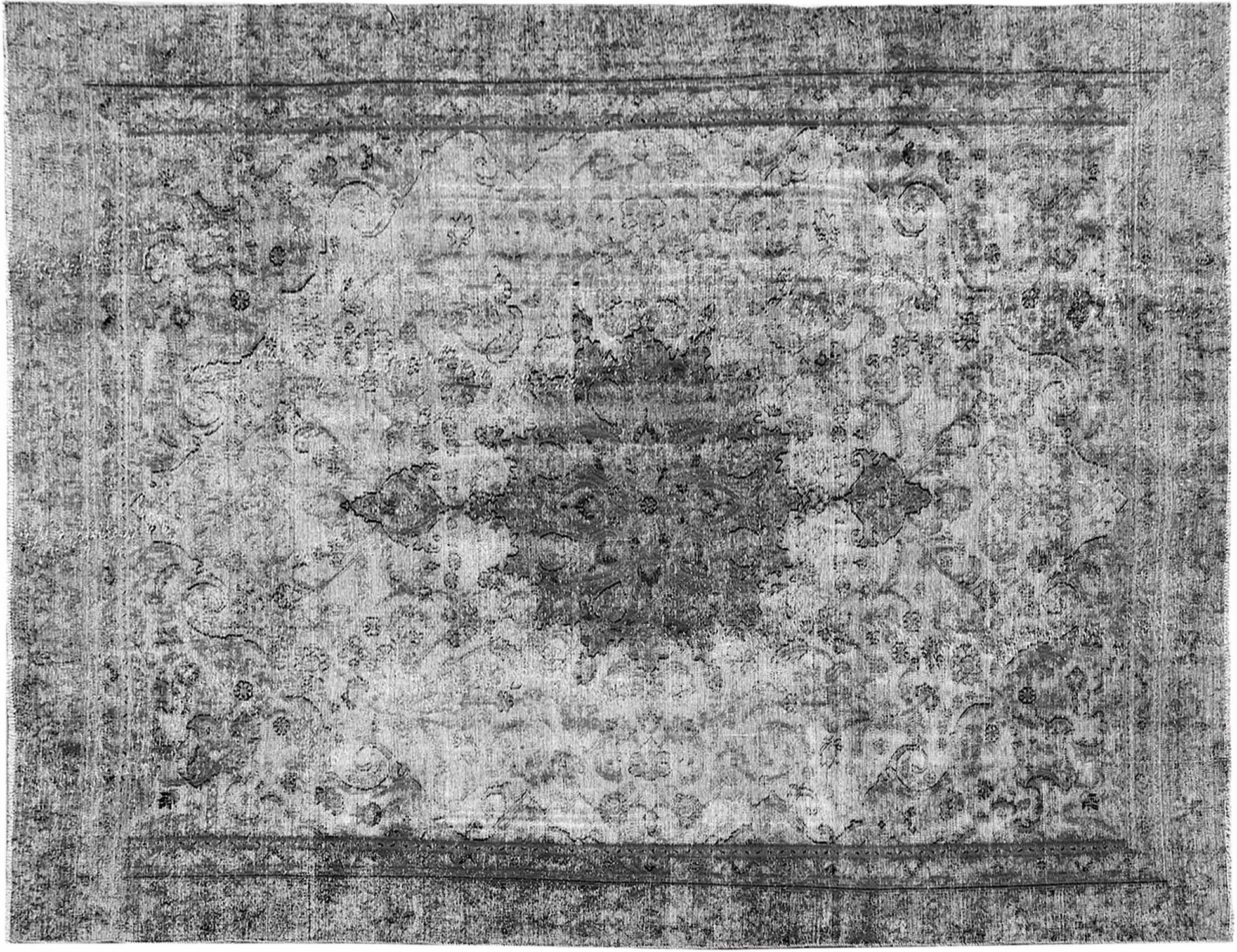 Persisk Vintagetæppe  grå <br/>350 x 250 cm