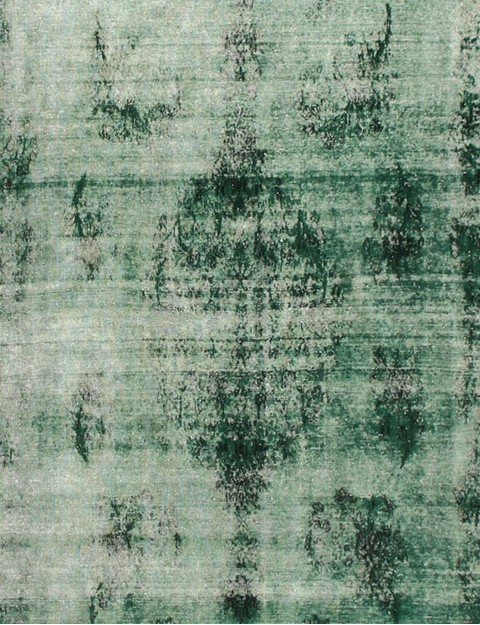 Vert Persan Tapis Persan vintage  235 x 250 cm