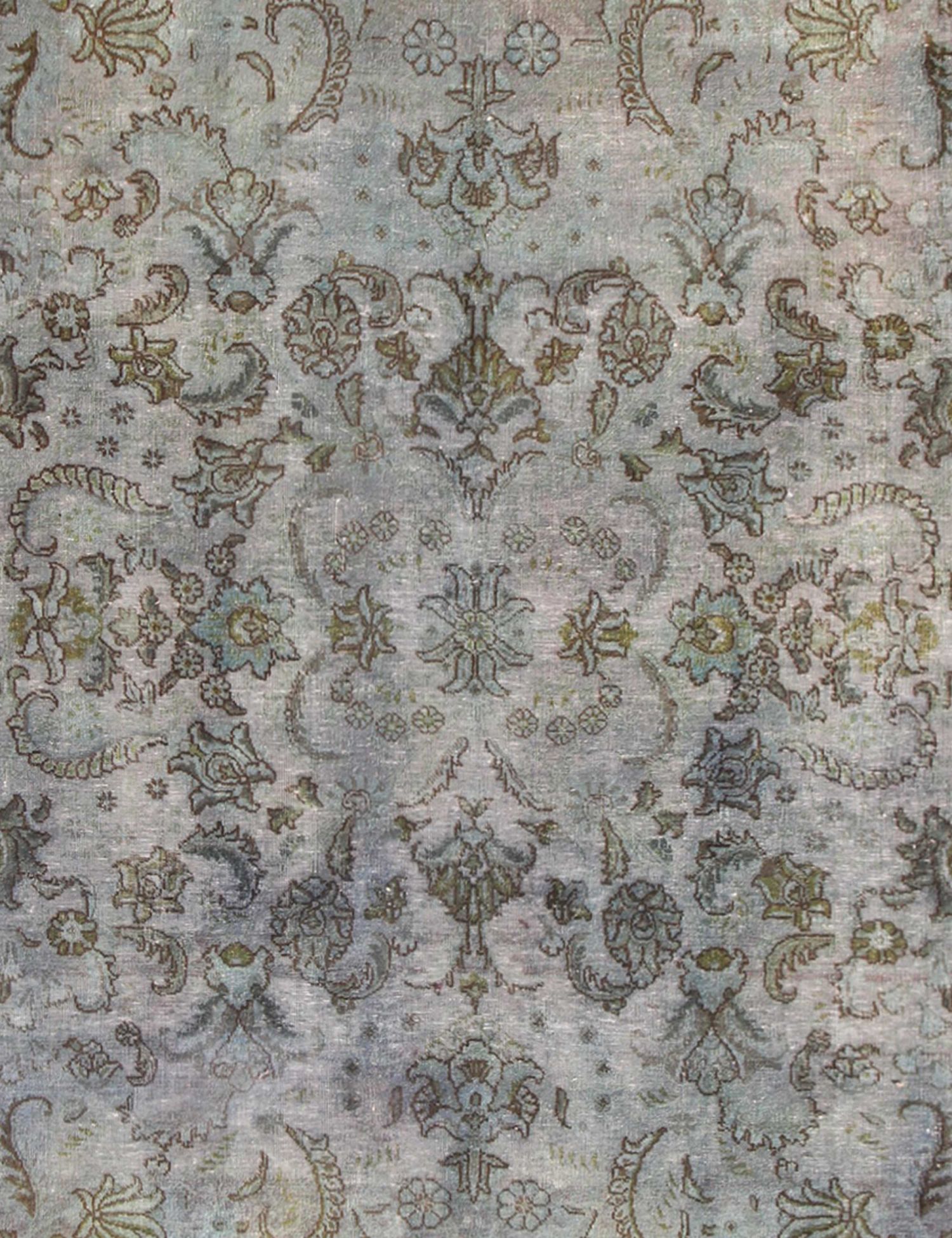 Persian Vintage Carpet  turkoise  <br/>234 x 140 cm