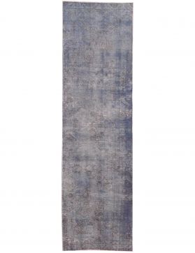 Perzisch Vintage Tapijt 325 x 95 blauw