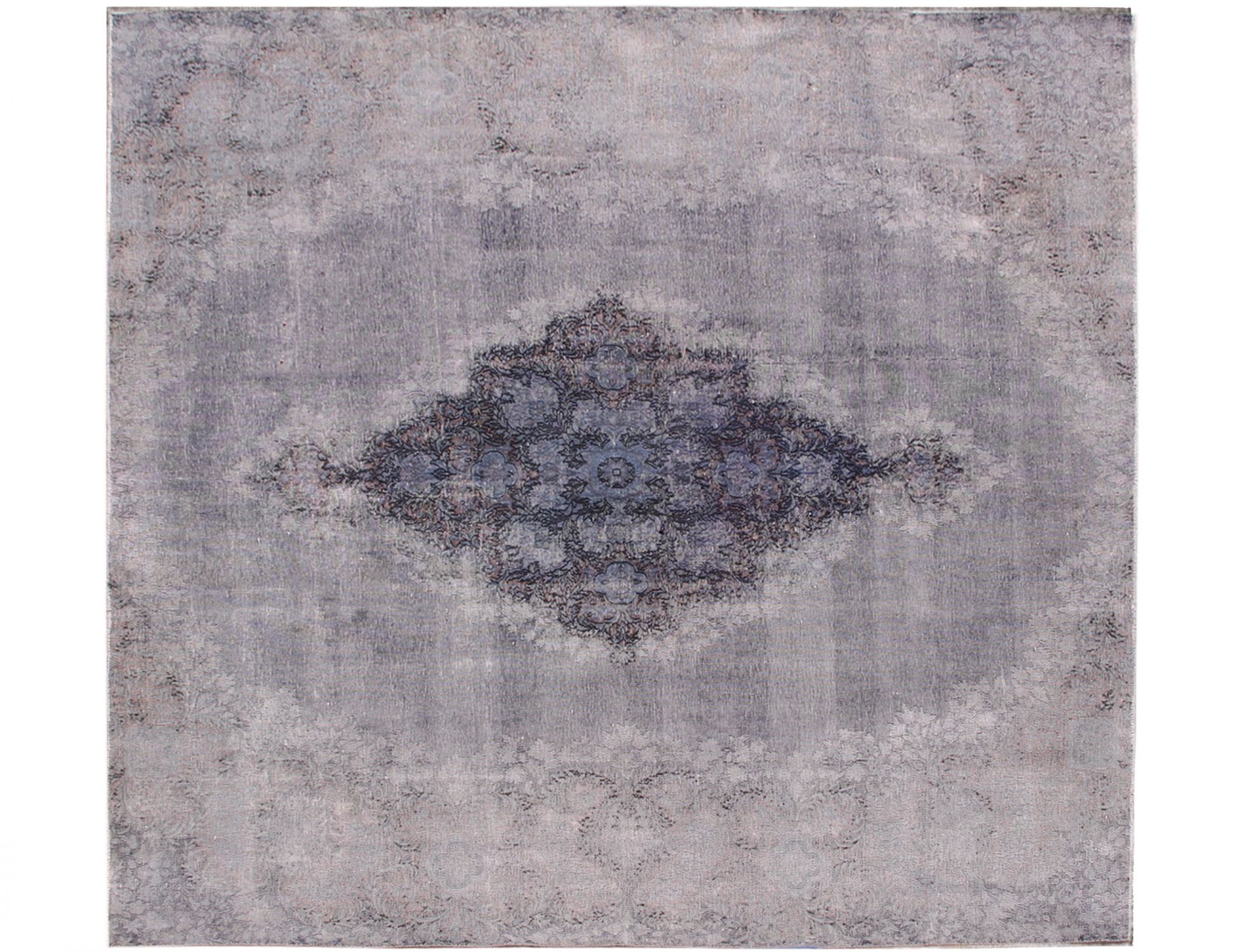 Persischer Vintage Teppich  blau <br/>290 x 295 cm
