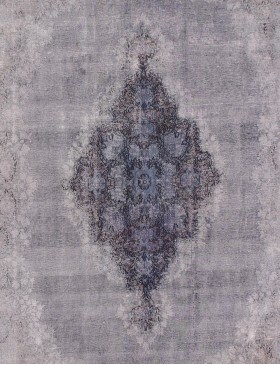 Blå Persien Persisk vintage matta  290 x 295 cm