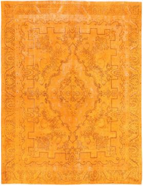 Persisk vintage teppe 385 x 280 oransje