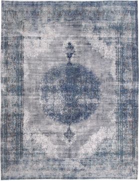 Tappeto vintage persiano 380 x 300 blu