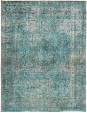 Persischer Vintage Teppich 300 x 200 grün