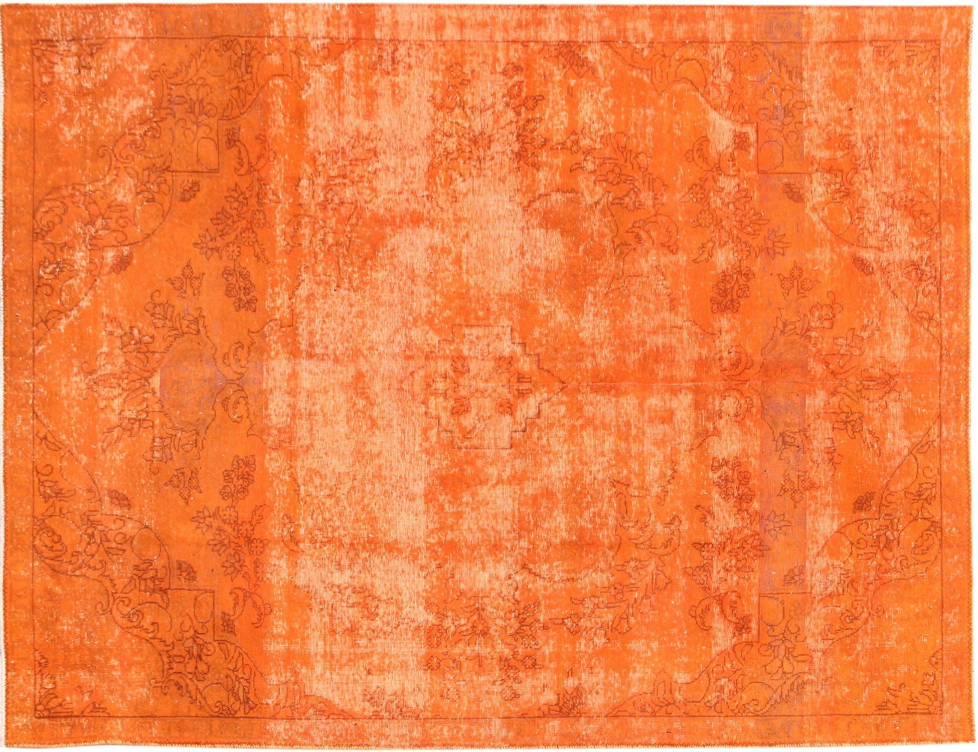 Tapis Persan vintage  orange <br/>335 x 230 cm