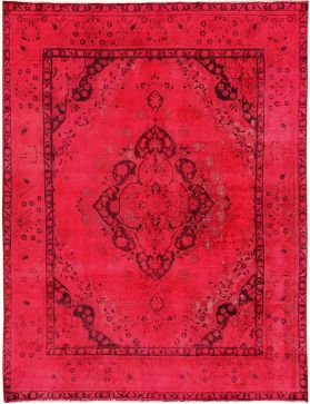 Tappeto vintage persiano 300 x 215 rosso