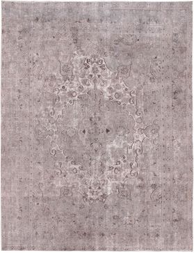Persischer Vintage Teppich 375 x 280 grau