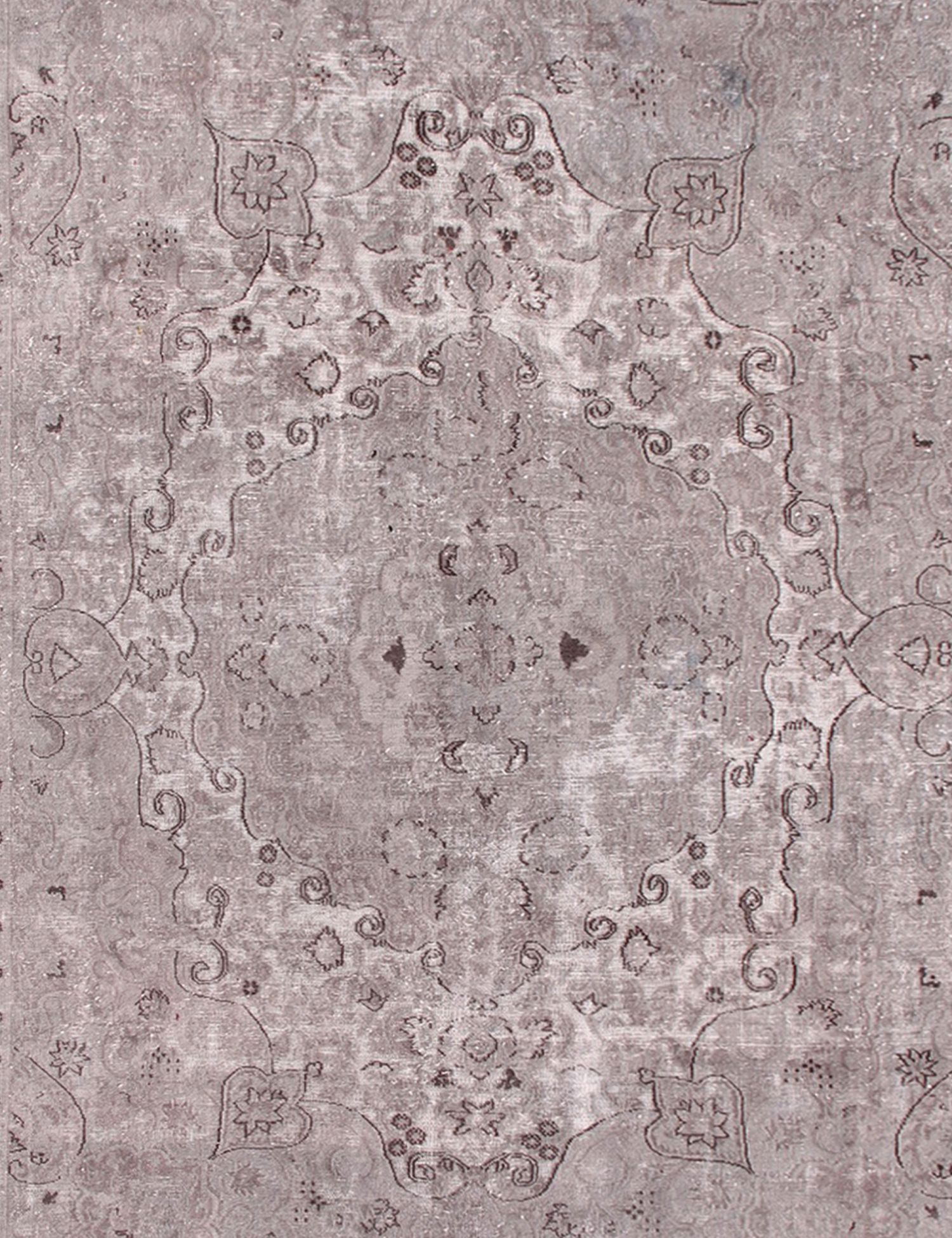 Persischer Vintage Teppich  grau <br/>375 x 280 cm