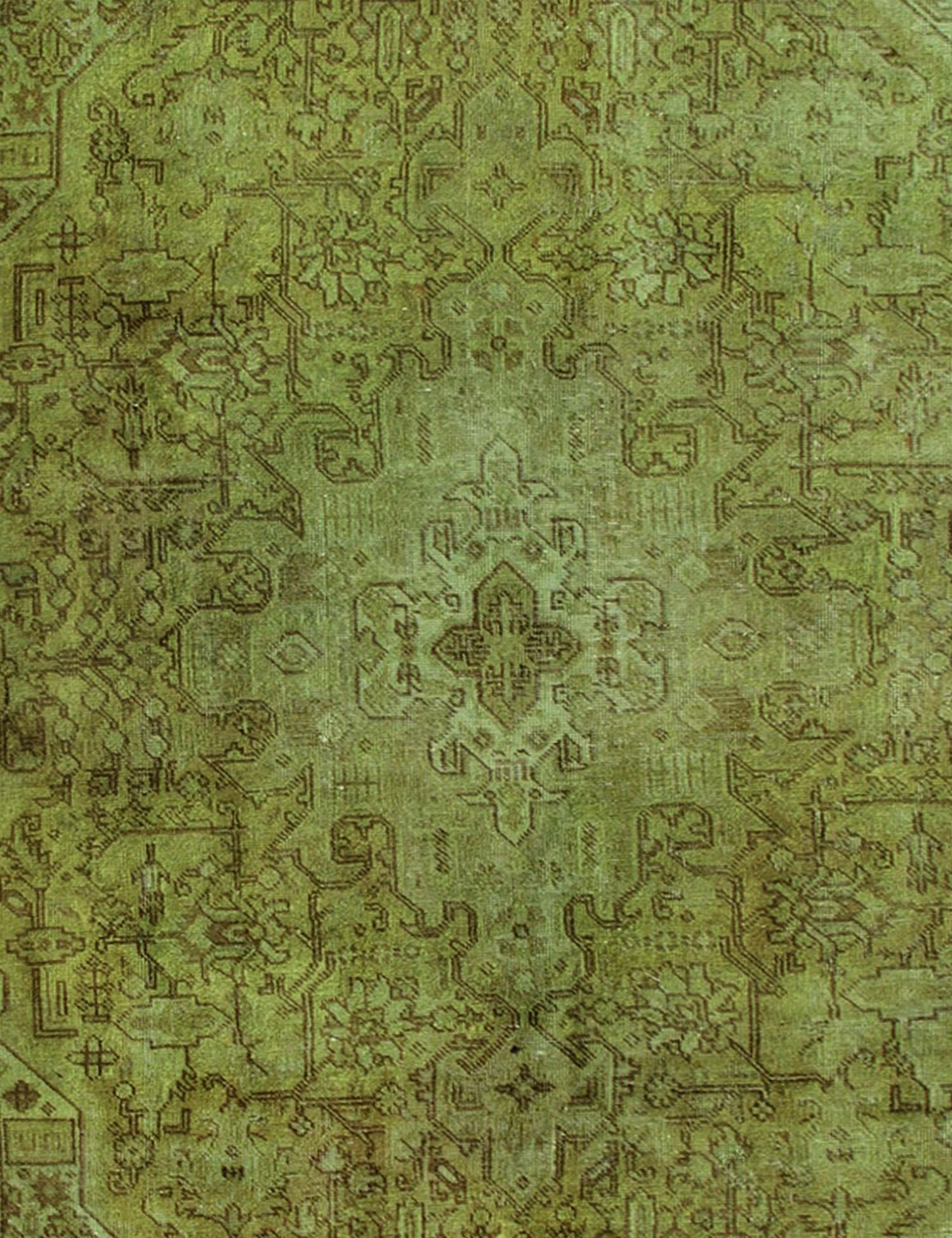 Tapis Persan vintage  vert <br/>285 x 185 cm