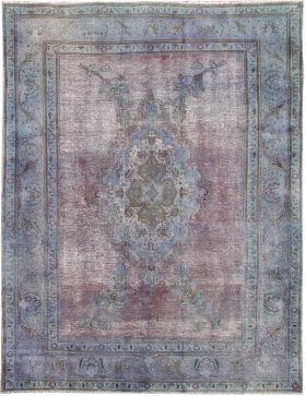 Tappeto vintage persiano 330 x 230 blu