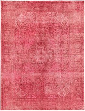 Persischer Vintage Teppich 280 x 190 rosa