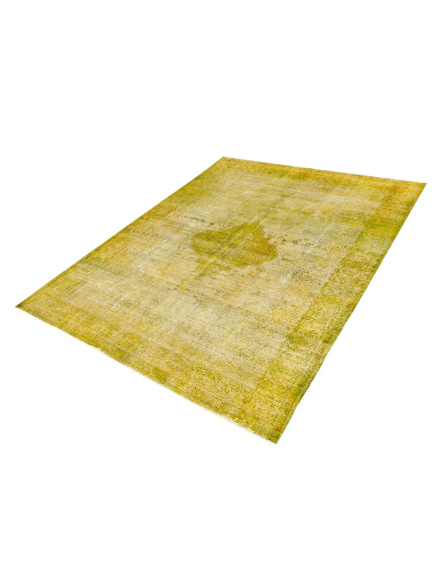 Persischer Vintage Teppich  gelb <br/>348 x 245 cm