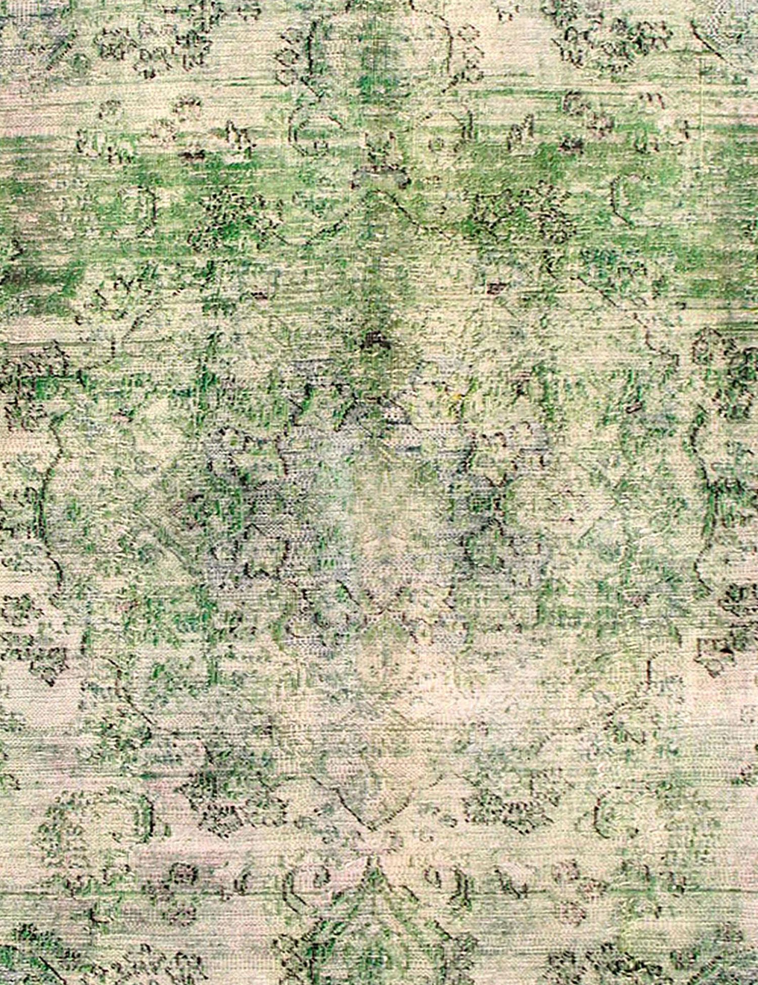 Persian Vintage Carpet  green  <br/>275 x 190 cm