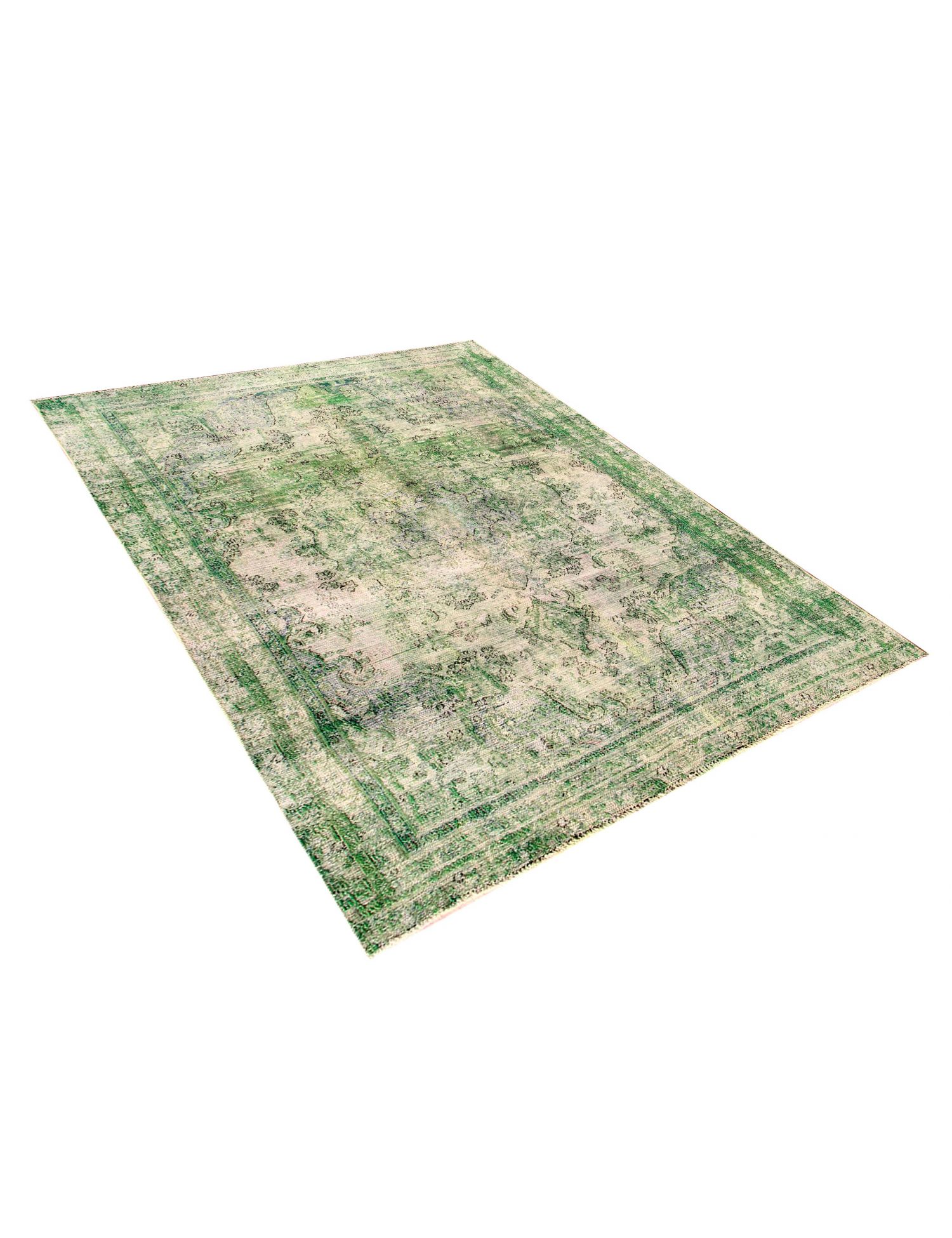 Persischer Vintage Teppich  grün <br/>275 x 190 cm
