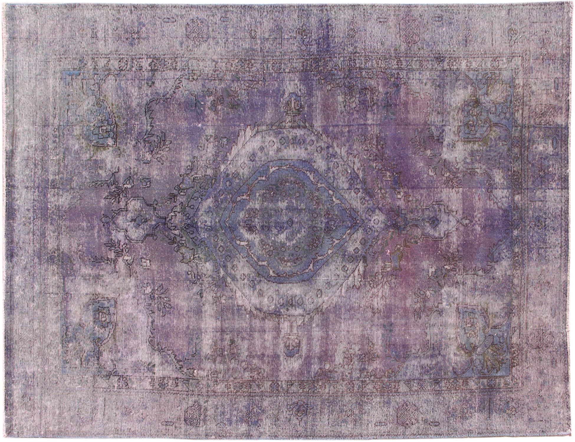Persisk Vintagetæppe  blå <br/>287 x 190 cm