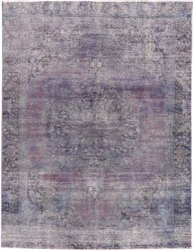 Tappeto vintage persiano 270 x 178 blu