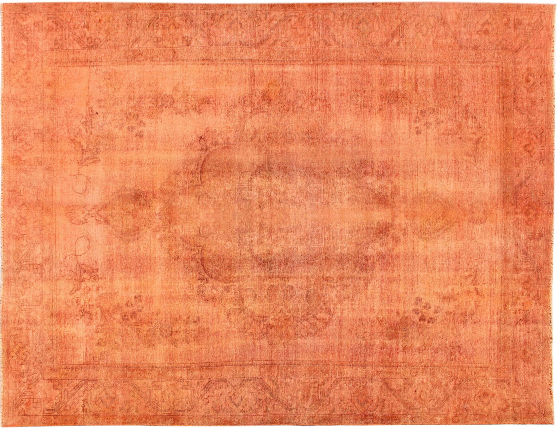Perzisch Vintage Tapijt  oranje <br/>375 x 285 cm