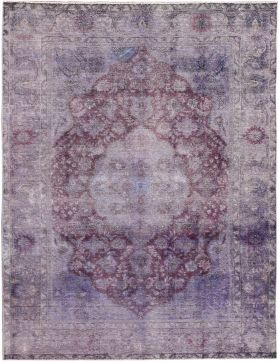 Persischer Vintage Teppich 280 x 195 lila