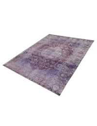 Lila Persien Persischer Vintage Teppich 280 x 195 cm - view 1
