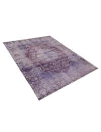Lila Persien Persischer Vintage Teppich 280 x 195 cm - view 3