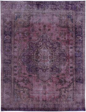 Persischer Vintage Teppich 290 x 195 lila