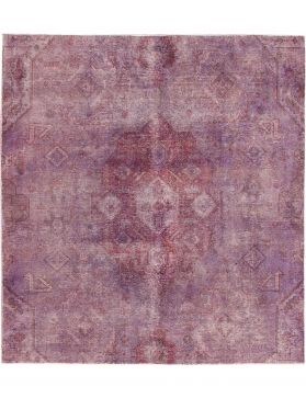 Persisk vintage matta 233 x 210 lila