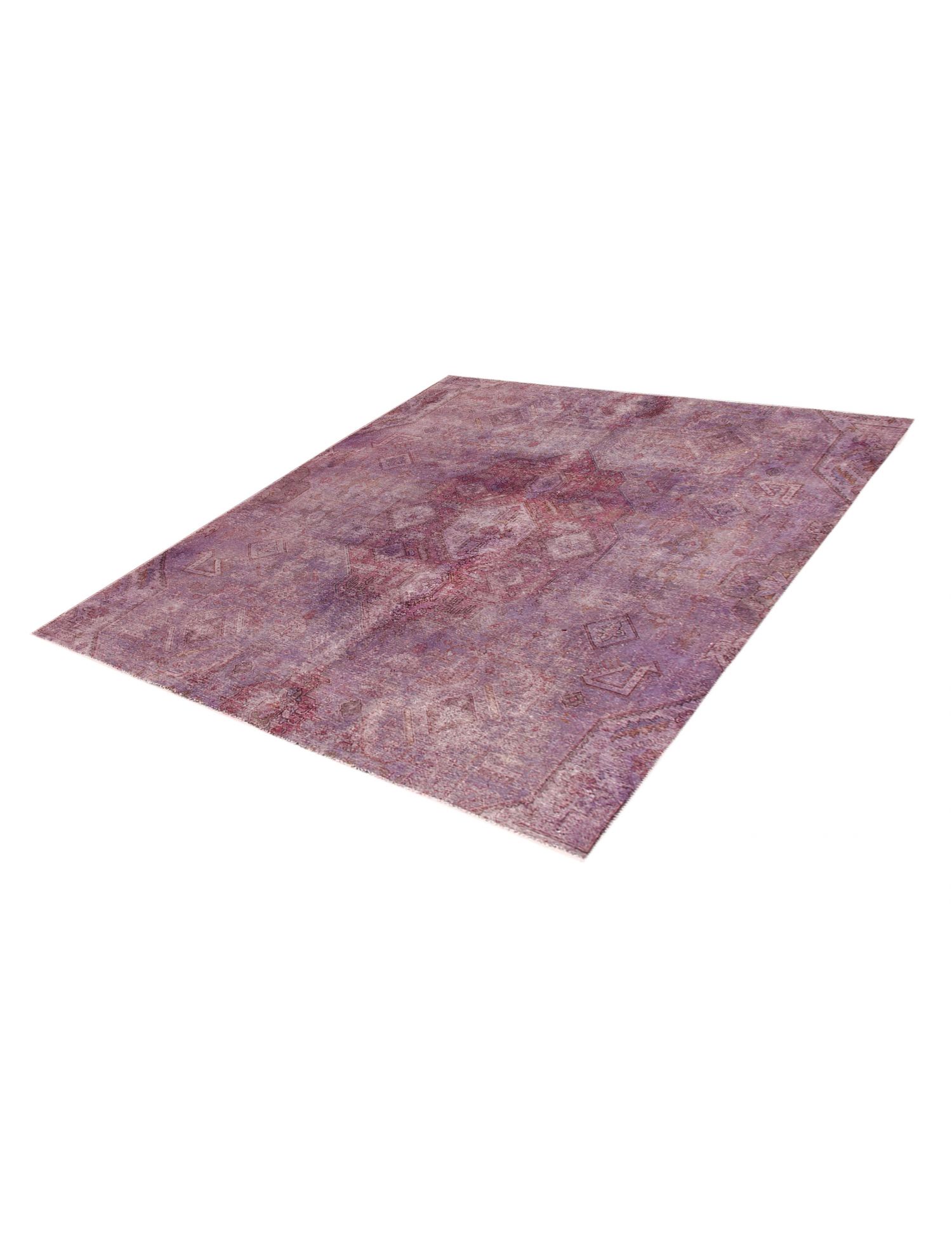 Persischer Vintage Teppich  lila <br/>233 x 210 cm