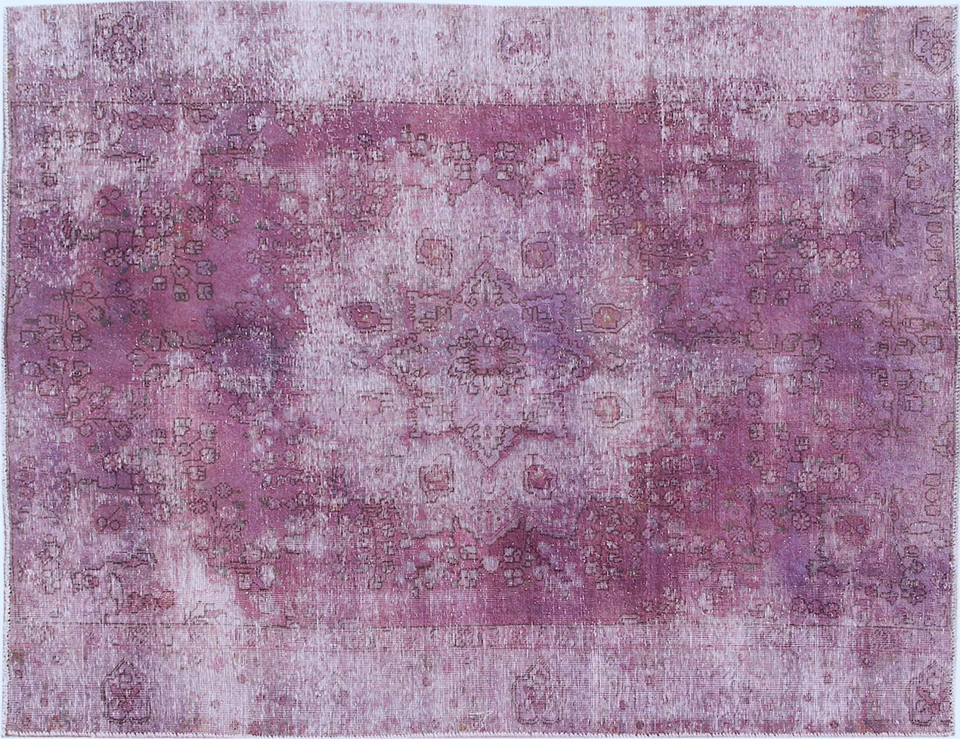 Tappeto vintage persiano  viola <br/>232 x 190 cm