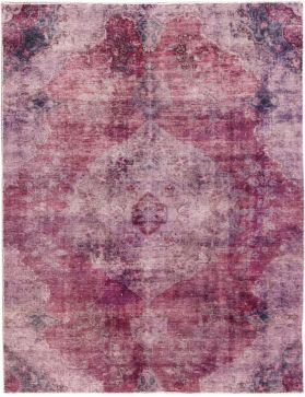 Persischer Vintage Teppich 275 x 185 lila