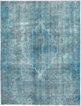 Persischer Vintage Teppich 285 x 220 türkis