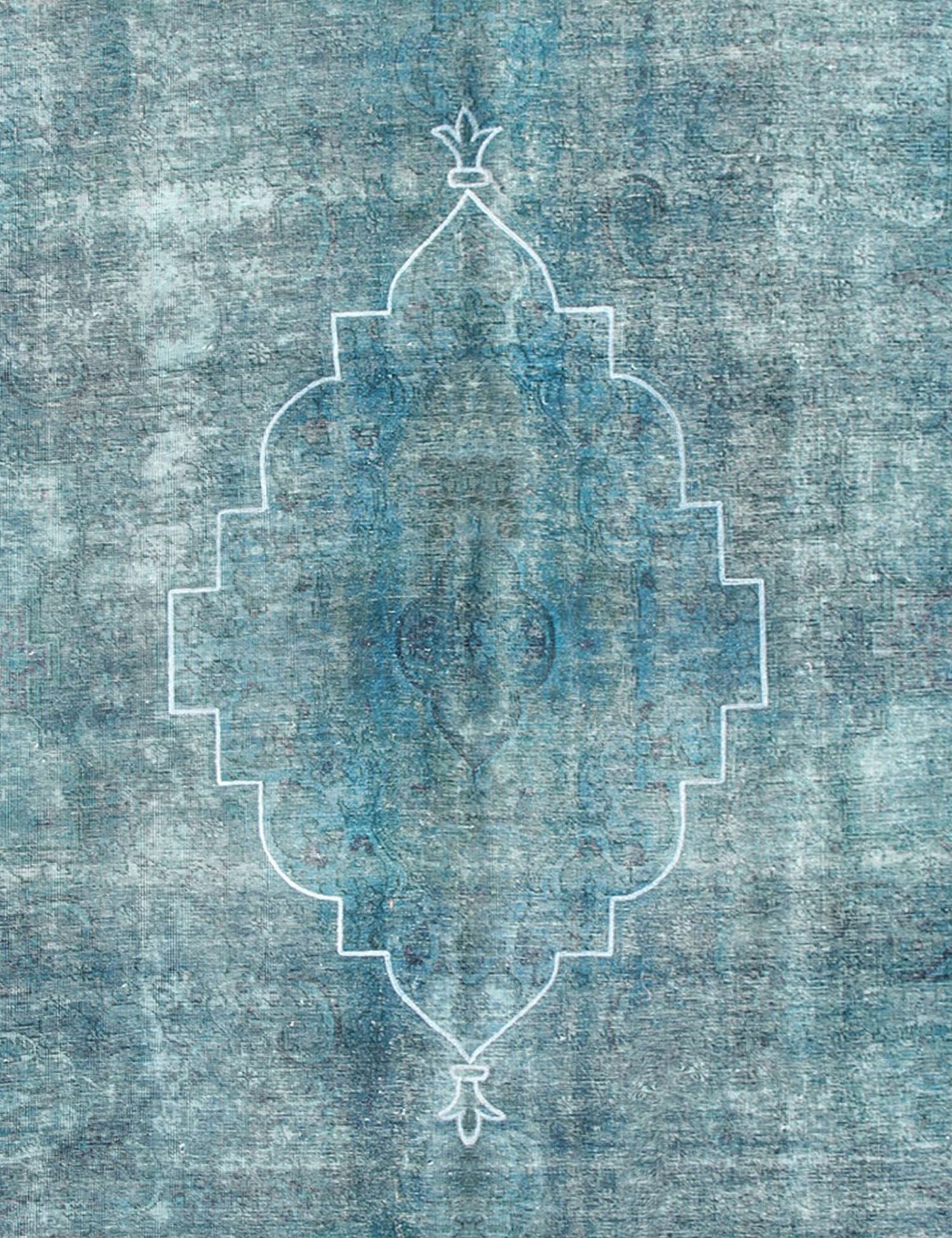 Alfombra persa vintage  turquesa <br/>285 x 220 cm
